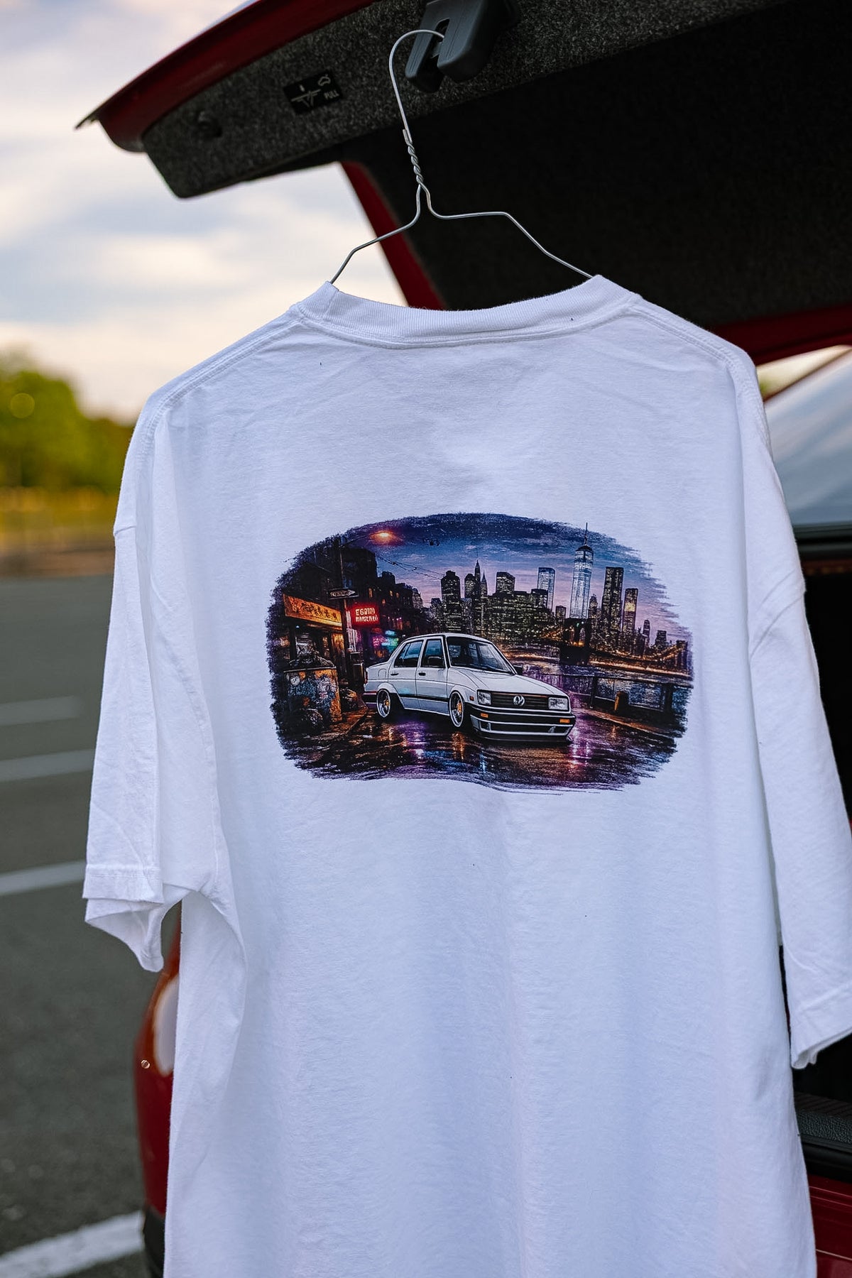 White Rollin Euroz Mk2 JettaTee