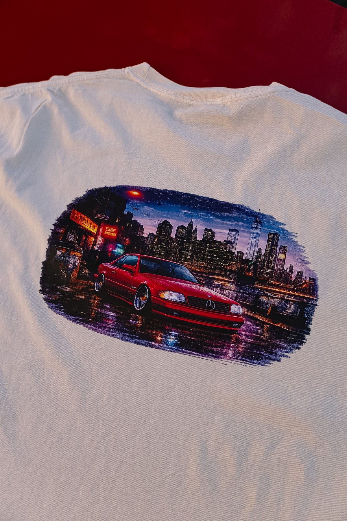 Ivory Crème Rollin Euroz Benz Tee